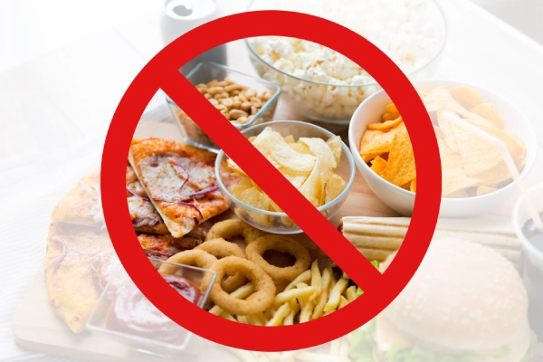 Reduce intake of irritants