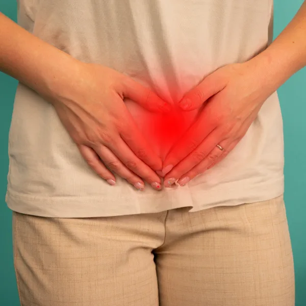 Lower abdominal or testicular pain